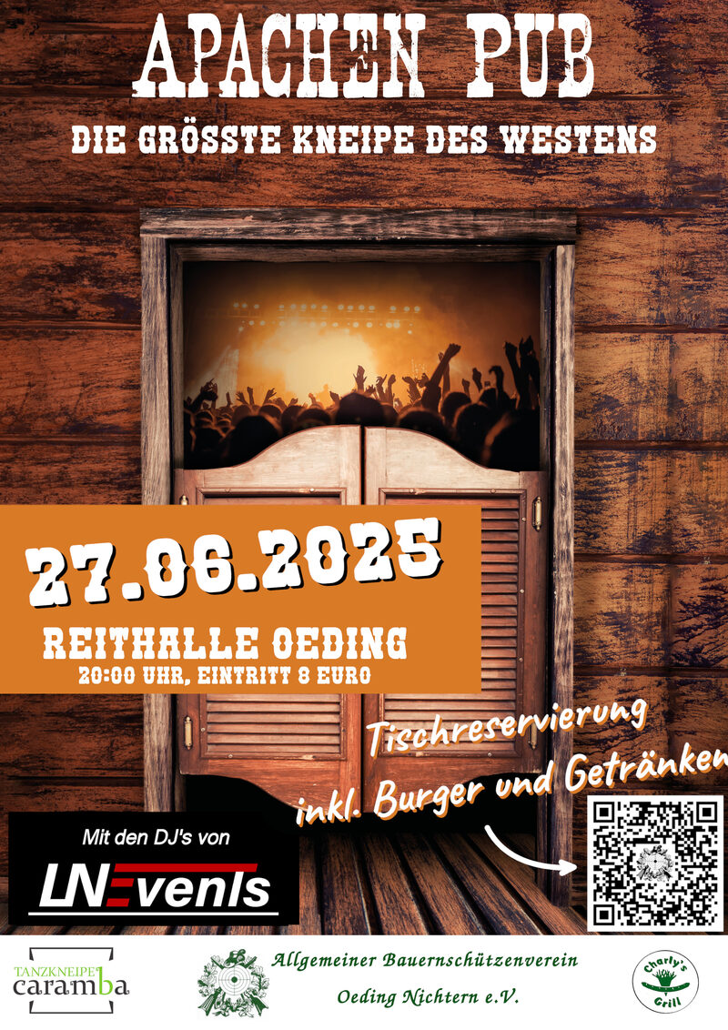Plakat ApachenPub 2025